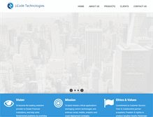 Tablet Screenshot of lcodetechnologies.com